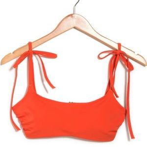 Chelsea28 tie strap bikini top